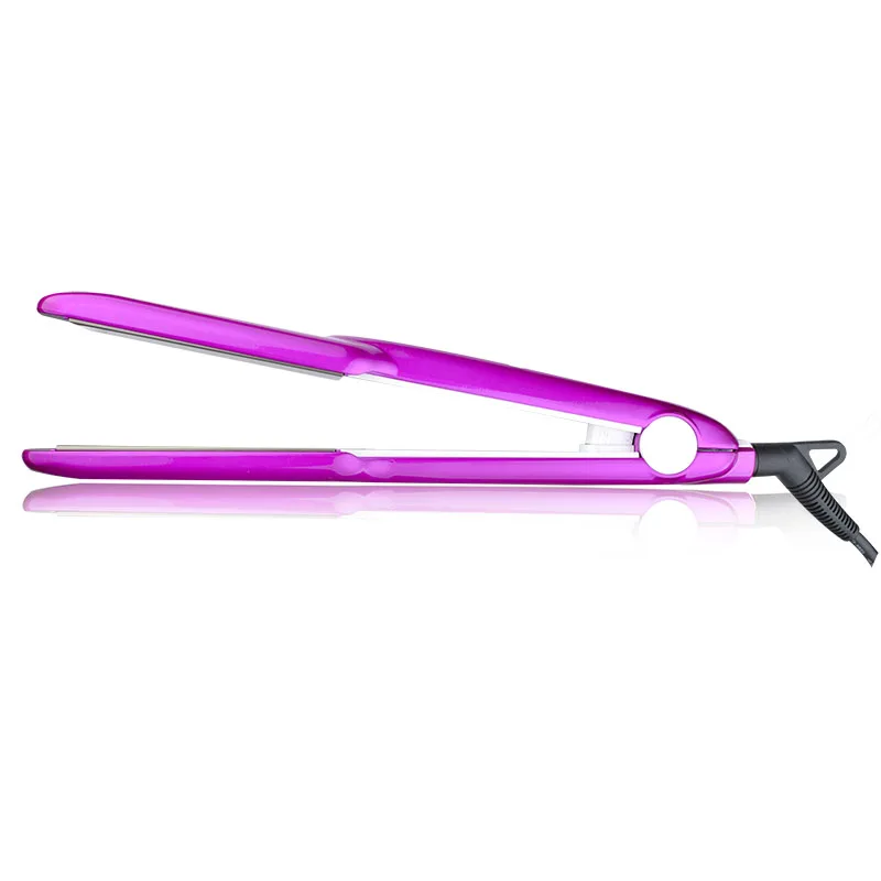 750F LCD digital reminder professional flat iron straightening ceramic hair straightener smooth hairdressing tool board can be r