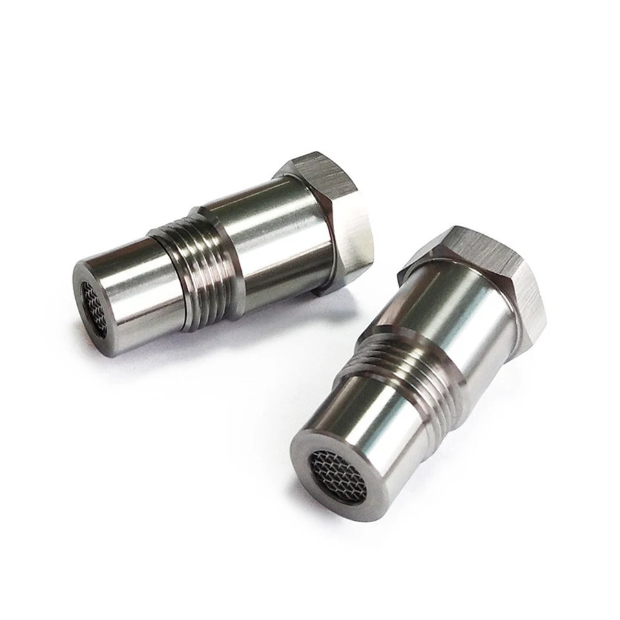 Stainless Steel M18x1.5 O2 Oxygen Sensor Extension Spacer 90 degree Remove Fault Connector | Автомобили и мотоциклы