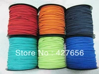3mm widesix colors korea faux suede fabric leather cord string ropepremium cashmere suedenecklace and bracelet corddiy