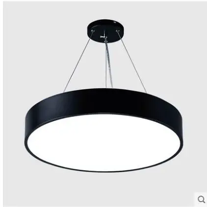 Офисная индивидуальная комбинированная круглая светодиодная люстра современный дизайн студия магазин одежды интернет кафе огни