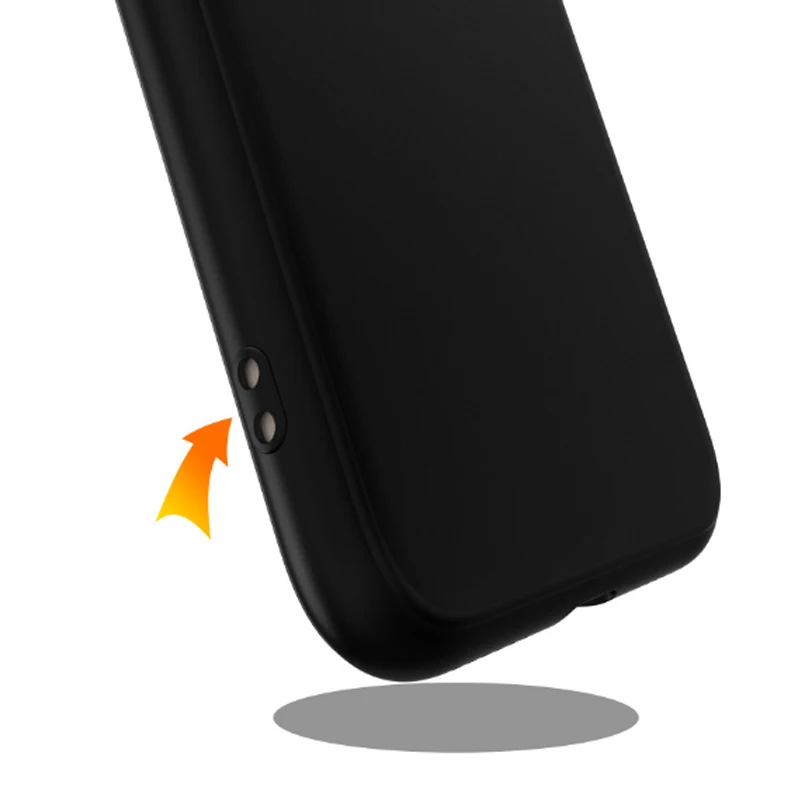 Mutural Черный Твердый чехол для Iphone 6 7 8 Plus X модные Повседневное половины завернутый