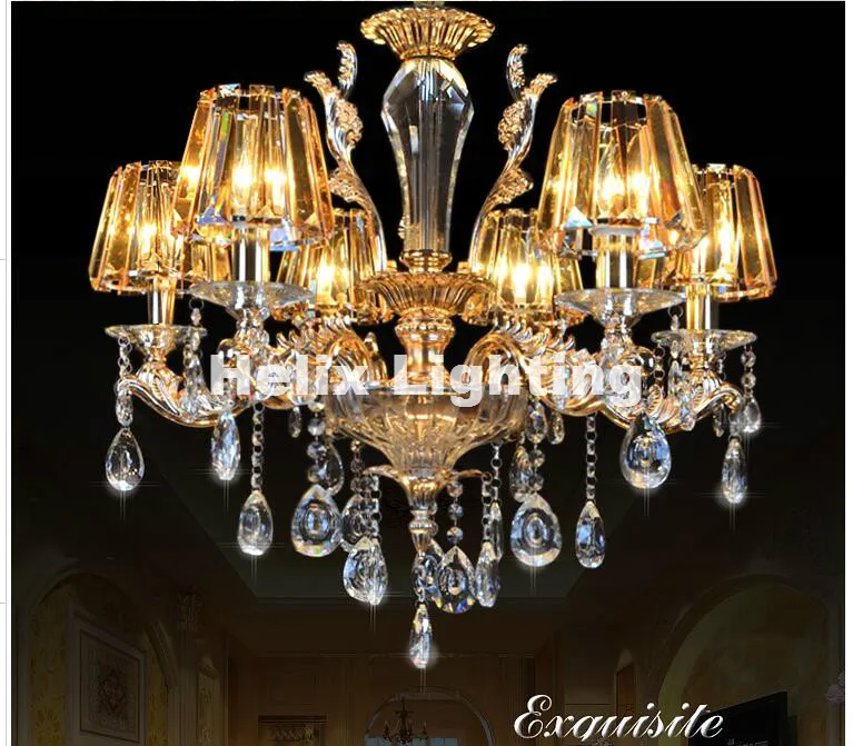 

Modern Crystal Chandelier Light Hot Selling Modern Crystal Chandelier Crystal Clear Shade 110-260V 100% Guaranteed Free Shipping