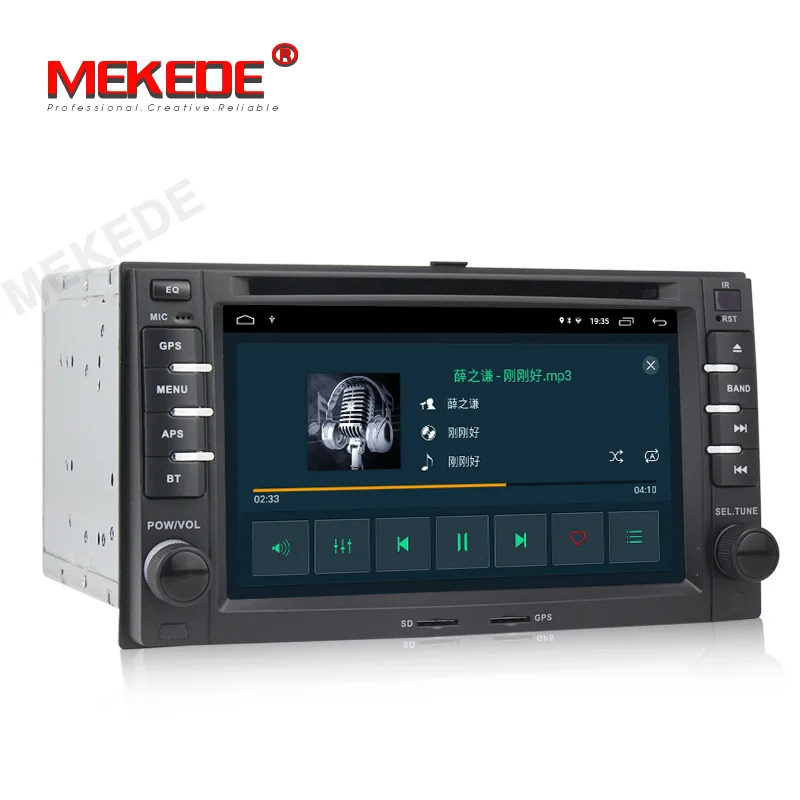 MEKEDE 2+32G Quad core Android 9.1 CAR GPS navigation radio dvd player For Kia Sorento Cerato Sportage Spectra Rondo Carens | Автомобили и