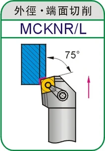 Angle 75 M model CNC turning tool pole MCKNR2020K12 OR MCKNL2020K12 Tools MCKNR extermal Turning Tool Holder insert CNMG | Инструменты