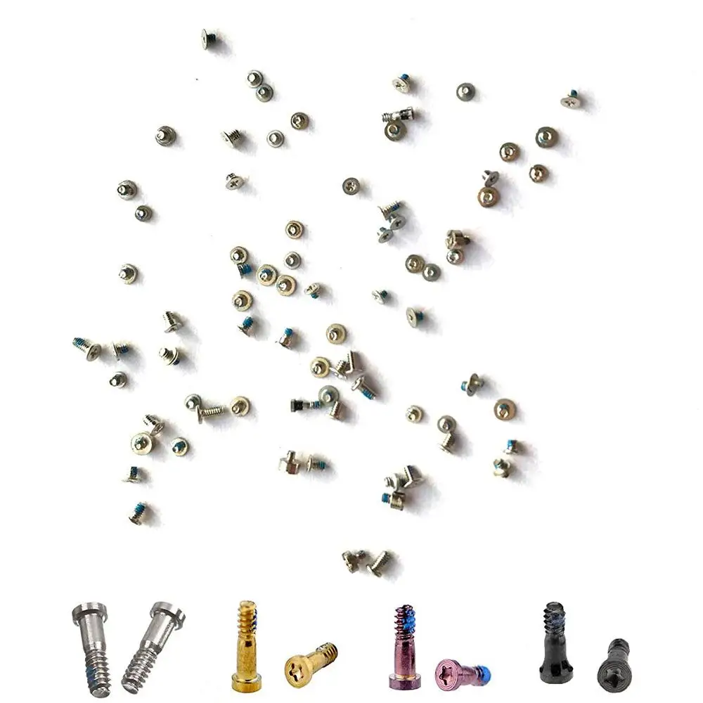 

Complete Full Set Screws Replacement for iPhone 7 7 Plus With Botton screws