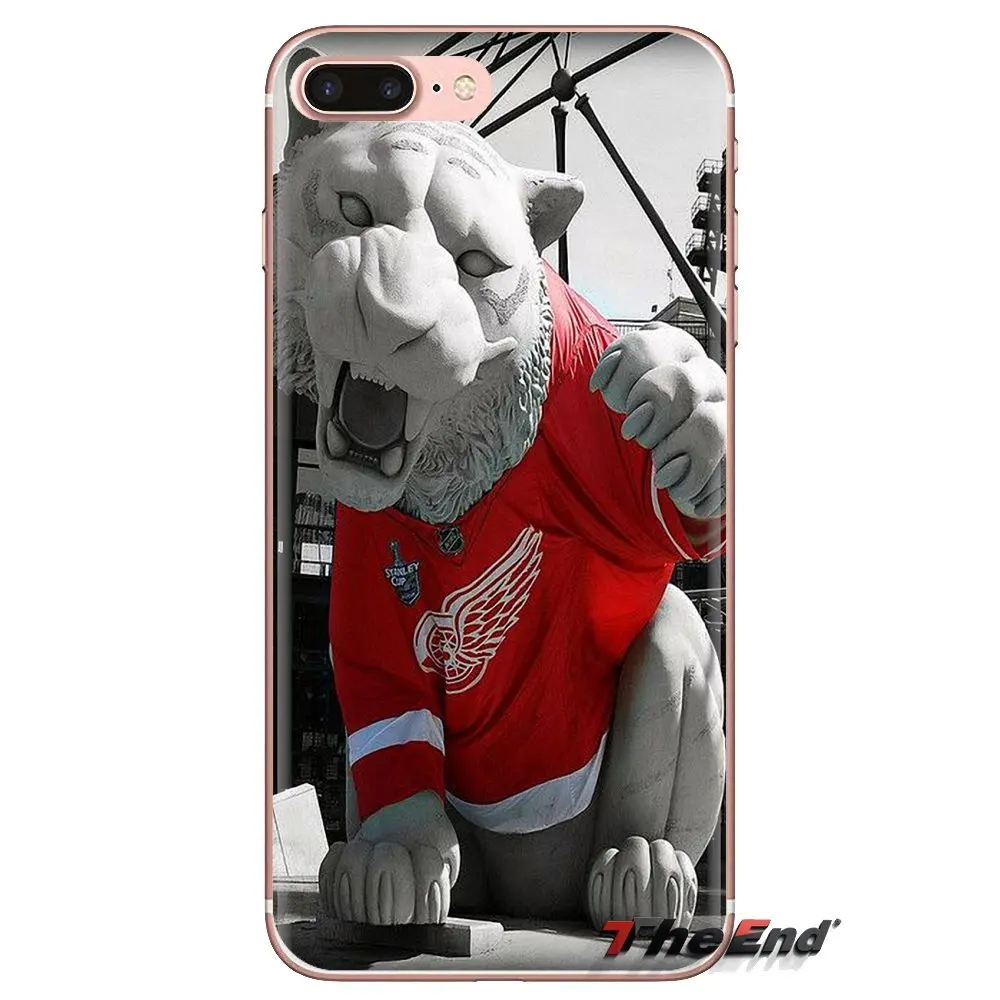 Для htc один U11 U12 X9 M7 M8 A9 M9 M10 E9 Plus Desire 630 530 626 628 816 820 830 IC Хоккей Detroit Red Wings силиконовый