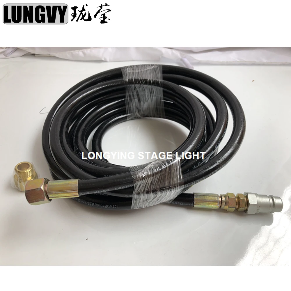 Free Shipping China High-quality Co2 Jet Machine Gas Hose Any Length Customized (3M,4M 5M 6M 7M 8M 9M 10M)