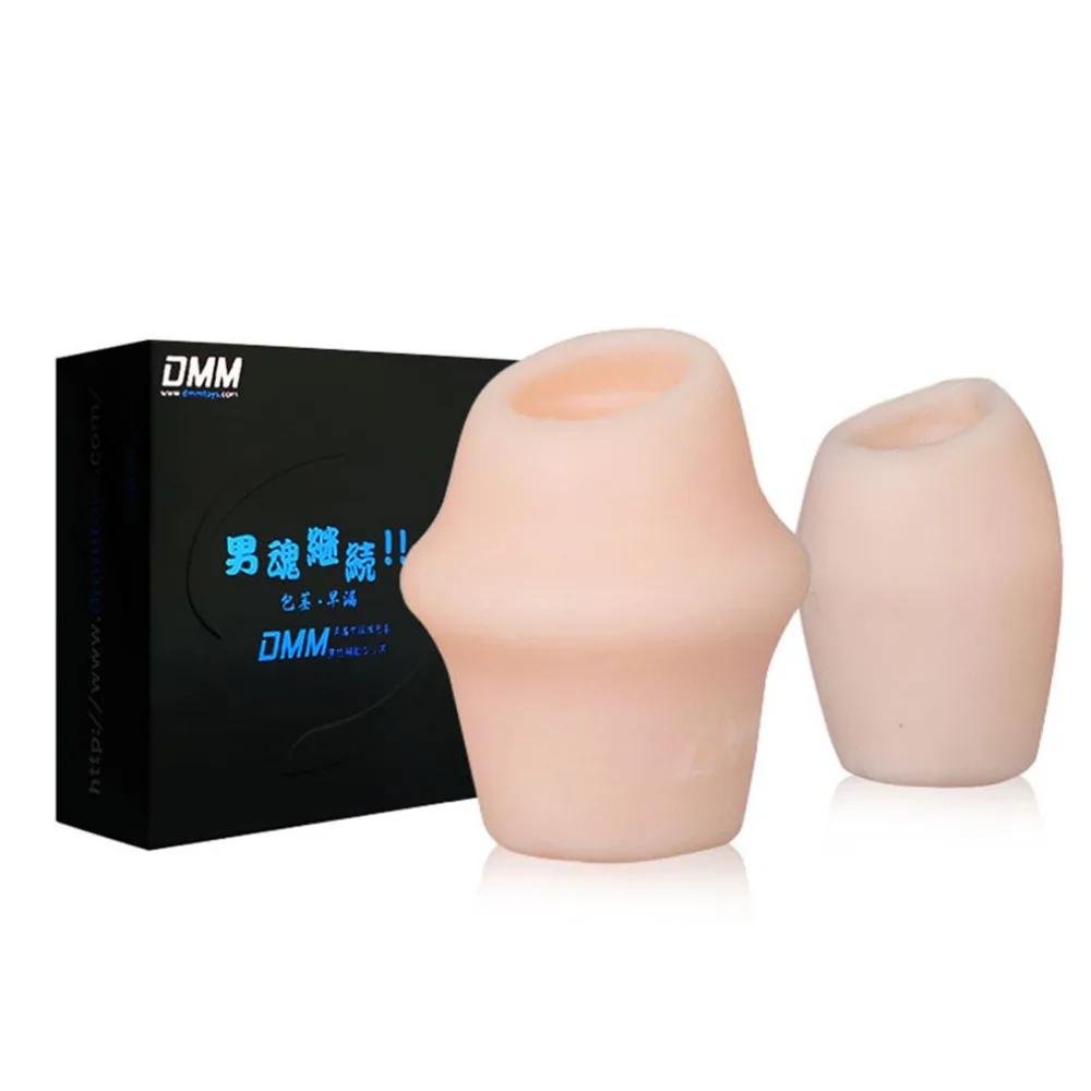 DMM многоразовые насадки на пенис петух задержки кольцо секс-игрушка для Для