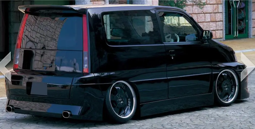 FRP WD style Body Kit для 96,11-99,8 S-MX RH-1 боковая юбка из стекловолокна/задний бампер/Дверная панель(предварительно обработанная) для HONDA SMX Racing