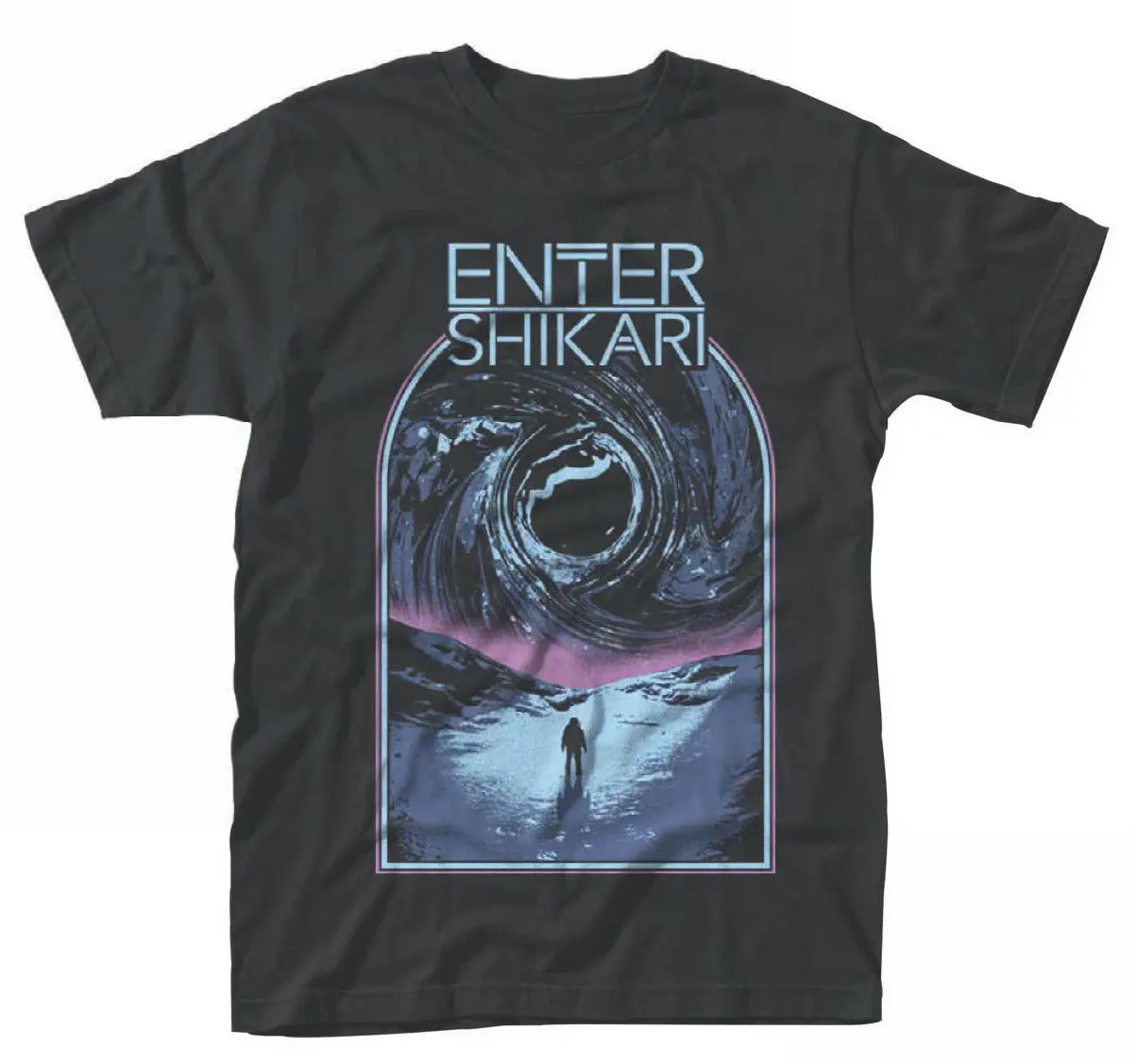 Введите Shikari 'Sky break 'футболку-новый и официальный! Летняя мужская модная