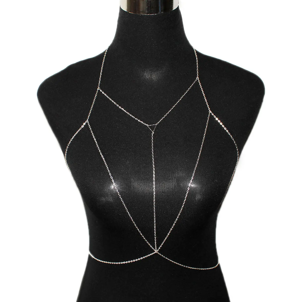 

Fashion Triangular Body Chain Sexy Adjustable Women's Creative Beach Body Jewelry