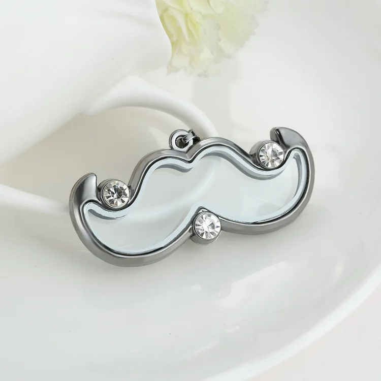 Мода Усы плавающей очарование медальон памяти живых Стекло кулон Цепочки и