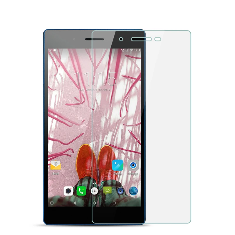 Прозрачный Закаленное стекло для lenovo Tab 3 7 730F 730M 730X 730N TB3-730N 7,0 дюйма 9H пленка из закаленного стекла - Цвет: Прозрачный