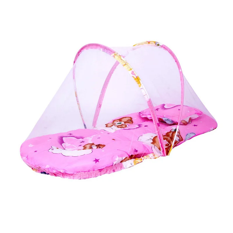 

YARD Kids Tent Mosquito Net Baby Pink Blue Portable Foldable Sealed Baby Bed House Kids Tent Christmas Birthday Gifts