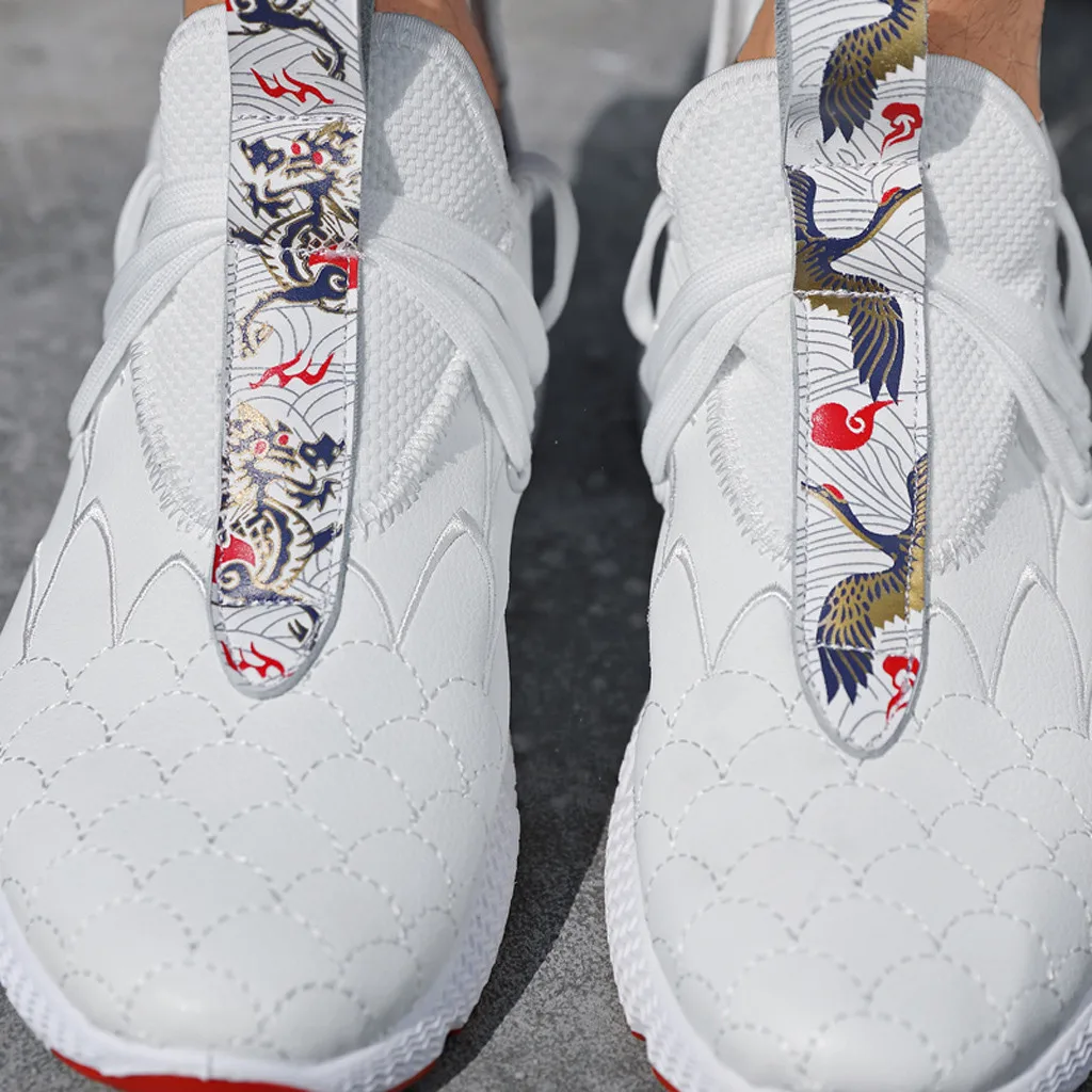 Обувь в китайском стиле Мужские кроссовки ретро Мужская повседневная обувь