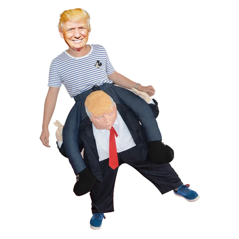 Костюм Дональда Трампа для взрослых, надувной Забавный костюм, праздничная одежда, карнавальный костюм, вечерние карнавальные костюмы, 10,23