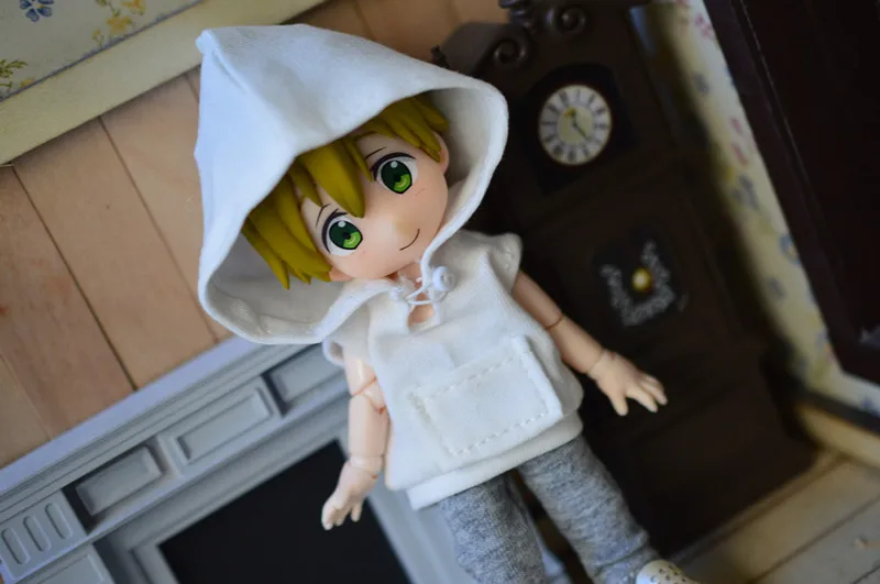 Obitsu11 OB11 1/12 размер кукла без рукавов толстовки с карманом доступны для cu-poche