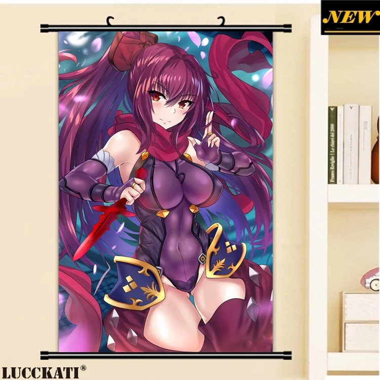 40X60 см Fate grand order Fate/go Fgo Сексуальная лоли калочка мультфильм аниме Искусство Настенная картина плакат прокрутка Ткань Холст Живопись