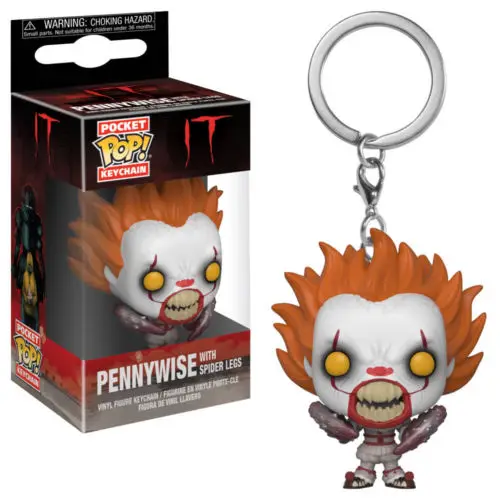 Funko POP брелок игрушки пеннивайз крик ПВХ экшн фигурка Коллекционная модель для