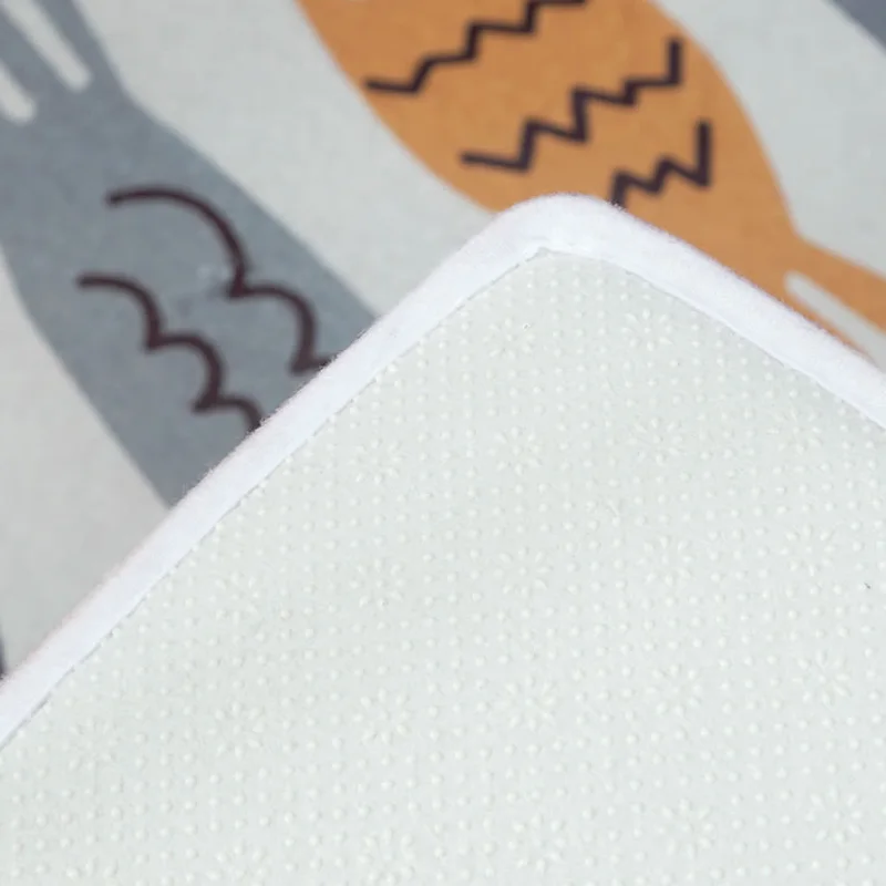 Очаровательные большие рыбий глаз фланелевый ковер мягкие абсорбирующие