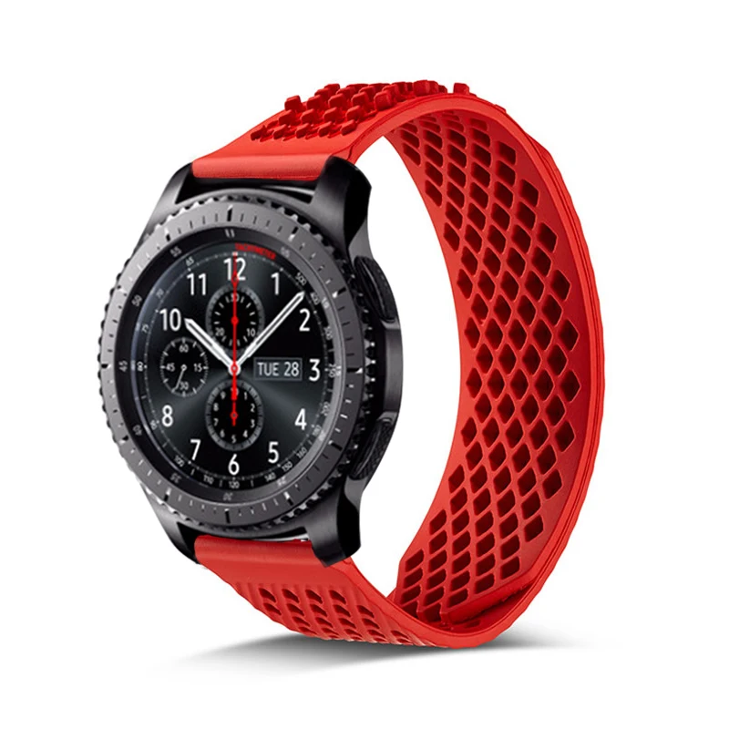 Ремешок для часов Samsung Galaxy резиновый ремешок Gear S3 22 мм|Ремешки часов| |