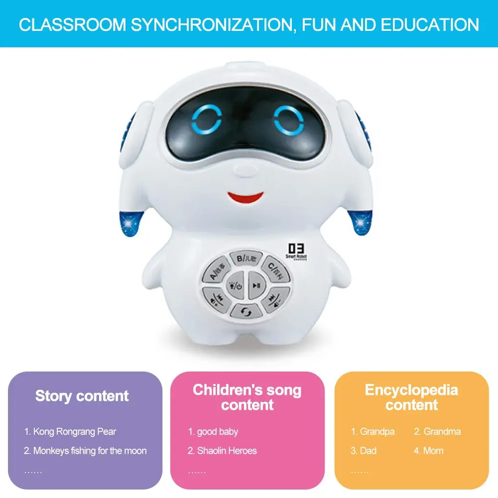 Children's Space Dance Robot Multifunctional Intelligent Entertainment Toy With Light Music Infrared Ray Function | Игрушки и хобби