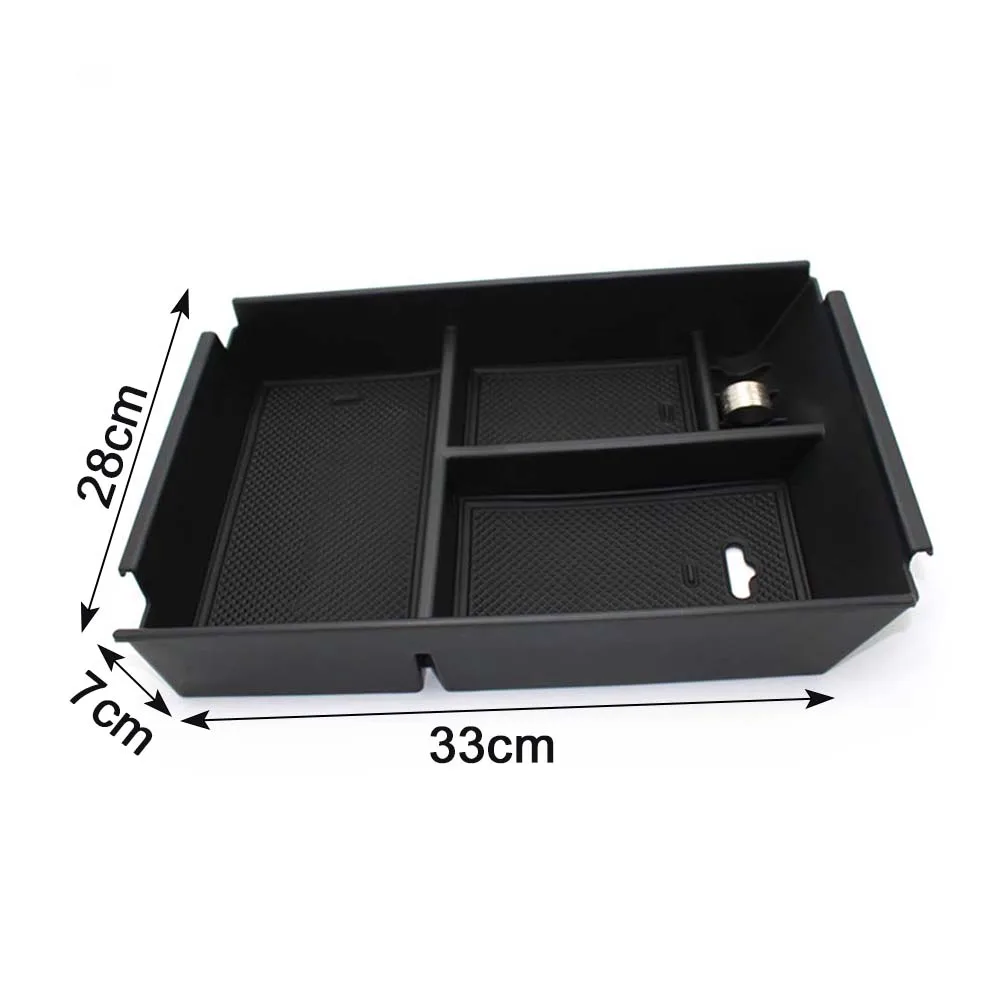 Center Console Armrest Storage Box Insert Organizer Tray for Ford F150 2015-2017 High quality storage box Hot Sale | Автомобили и