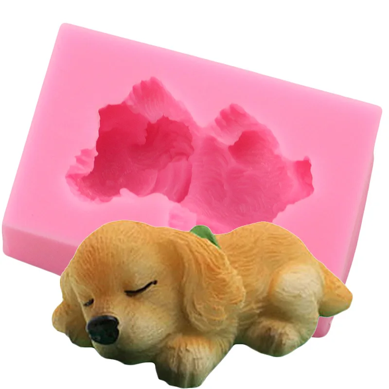 Sugarcraft силиконовая форма для животных помадки инструменты украшения торта