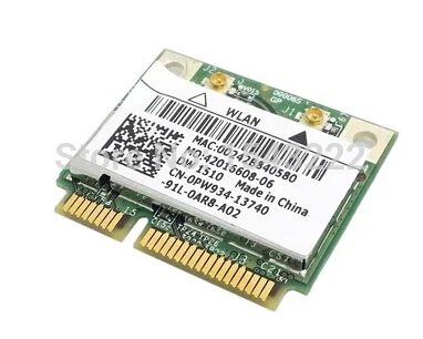 BroadCom BCM94322HM8L DW1510 Половина мини PCI-Express PCIe Беспроводная WLAN WiFi карта для dell