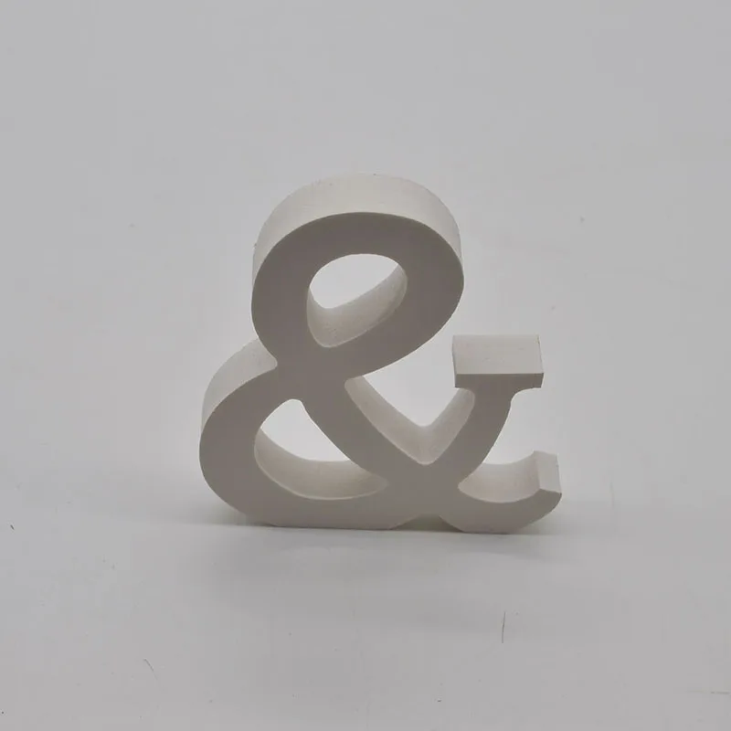 1 шт. 10 см 3D белые деревянные буквы свободно стоящие деревянные изделия Алфавит для свадебной вечеринки на день рождения DIY ремесло поставки персональное имя дизайн 75