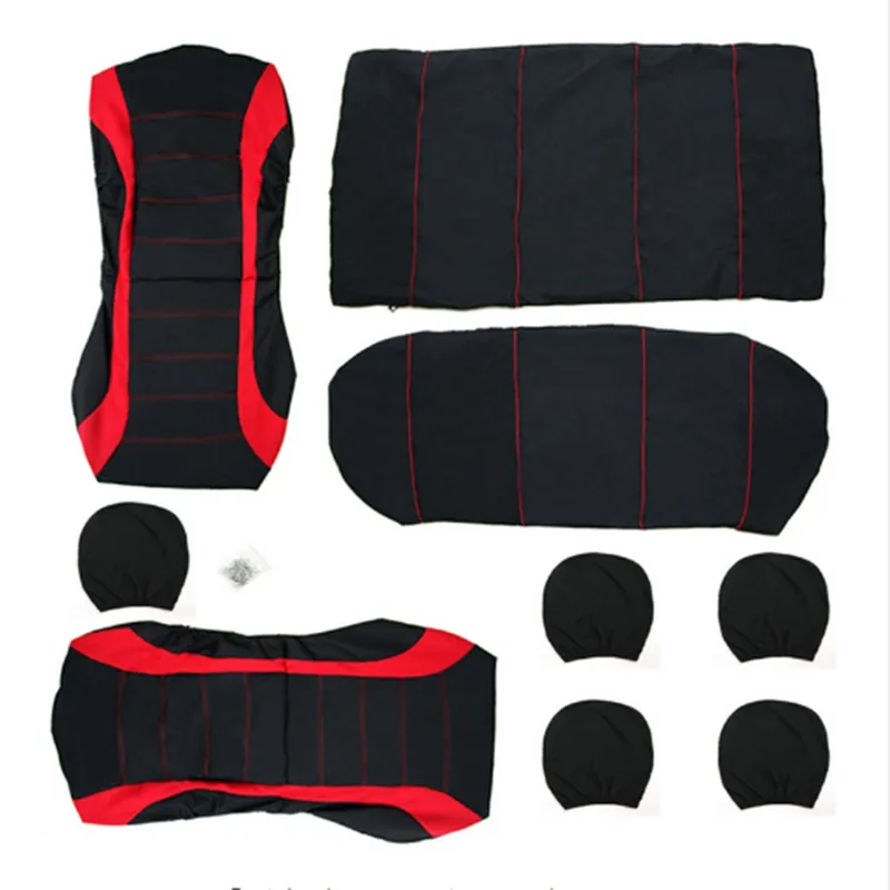 9 шт./компл. защитные чехлы на сиденье автомобиля аксессуары для салона toyota fj cruiser