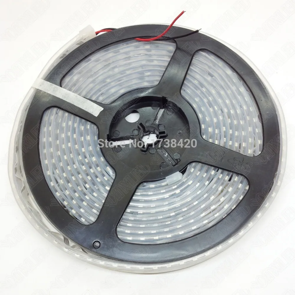 Бесплатная доставка 20 метров двухрядные светодиодные ленты 3528 DC12V 240