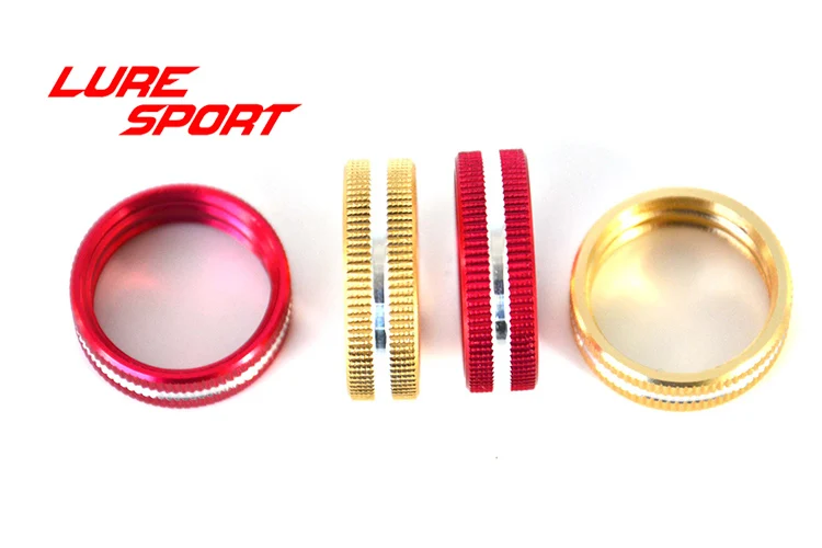 LURESPORT 8 шт. алюминиевое фиксирующее кольцо FUJI катушка сиденье часть удочки строительный компонент ремонт удочки DIY аксессуар