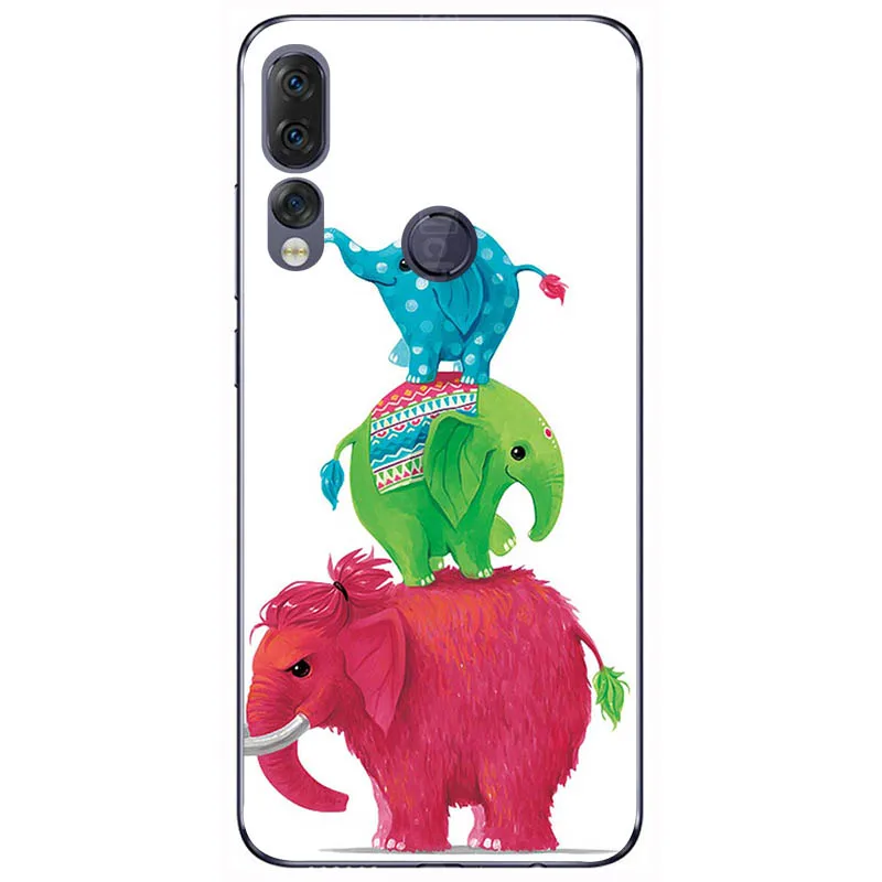 Мягкий ТПУ чехол для телефона, чехол для lenovo Z5S Цветной корпус для телефона с принтом, дизайн, окрашенный мягкий чехол - Цвет: Y035