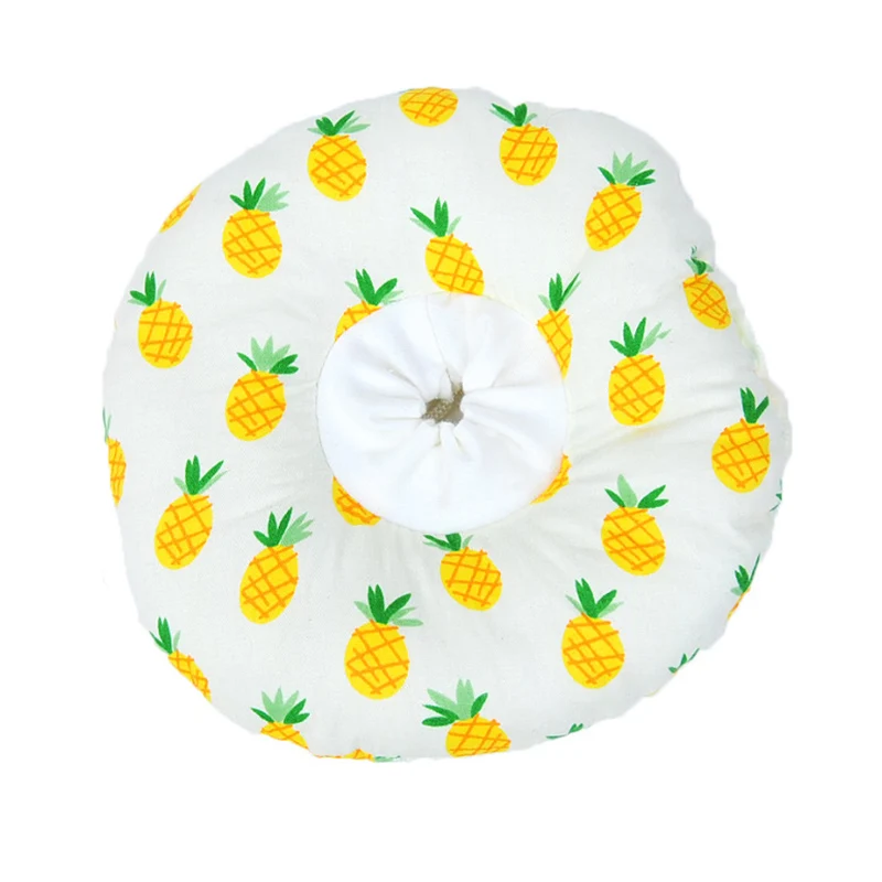 Pineapple Защитный ошейник для питомца, собачий ошейник для восстановления конуса, ошейник для анти-укуса, хирургии, лечения ран, кошек, собак, медицинский круг для здоровья - Цвет: Pineapple