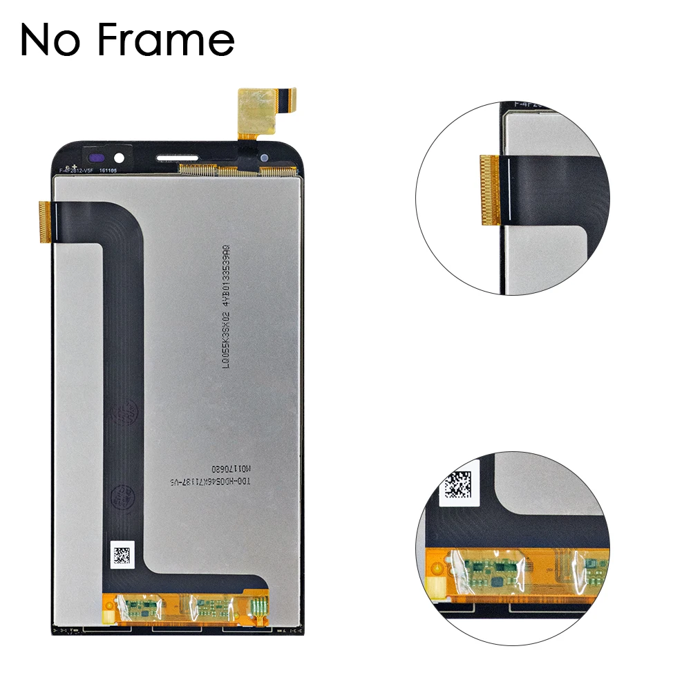 5," дисплей для Asus Zenfone GO ZB552KL X007D, сенсорный ЖК-экран с рамкой для Asus Zenfone GO ZB552KL, замена дисплея