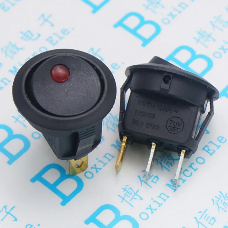 

Красный кошачий глаз от двух до трех футов отверстие 20 мм Форма стать деформации доска мощность круглый переключатель 12 В