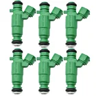 6 шт.лот 35310-37150 3531037150 Топливная форсунка для HYUNDAI SONATA SANTA FE TIBURON TUCSON KIA OPTIMA SPORTAGE 2.5L 2.7L