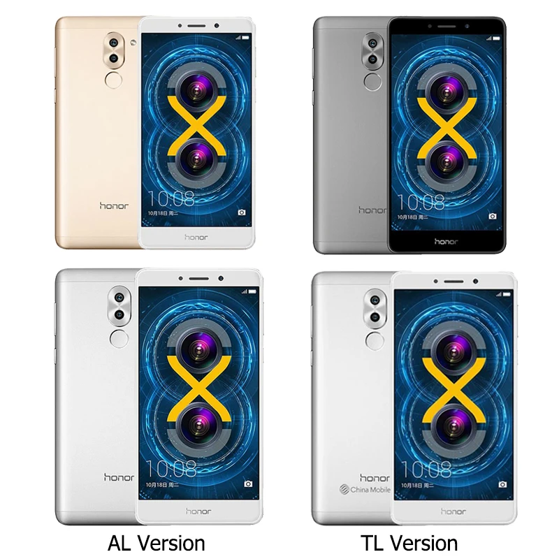 Мобильный телефон Honor 6X официальная глобальная прошивка 3 Гб ОЗУ 32 ПЗУ 4G LTE 5 дюйма