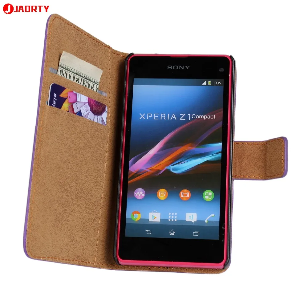 Чехол для sony Xperia Z1 компактный кожаный чехол со слотами для карт бумажник чехол Coque Xperia Z1 чехол для телефона чехол Чехол-книжка с подставкой