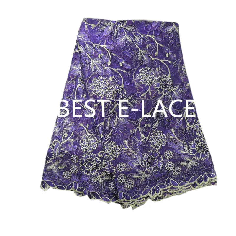 В нигерийском стиле Кружево Ткань s высокое качество гипюр Французский с Камни