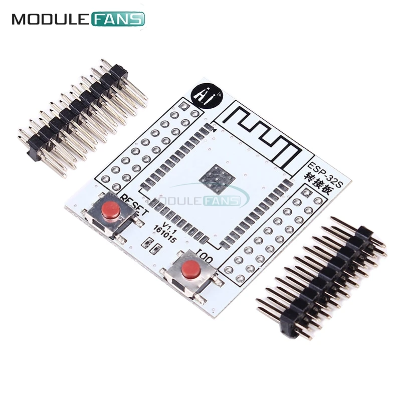 2 шт. ESP32 ESP32S Беспроводной WI FI Bluetooth модуль для Arduino плата адаптера Pinboard