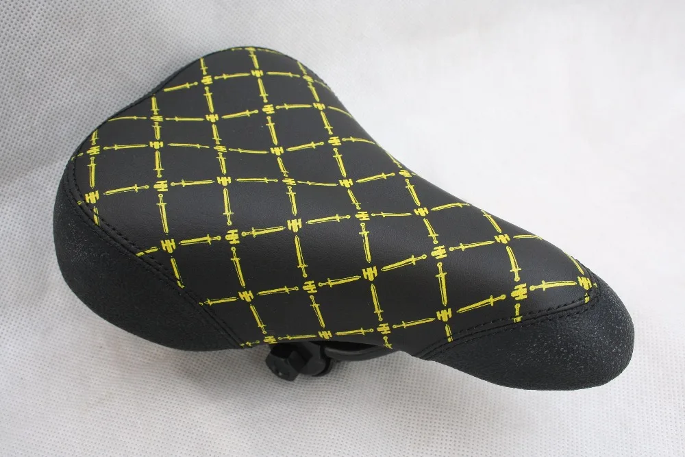 BMX Fat seat saddle удобные сиденья Фристайл седло детское велосипедное седло