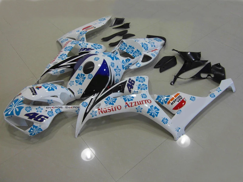 Для CBR1000RR 06 07 CBR1000 RR синий белый CBR 1000RR 06-07 1000 2006 2007 Инжекционный обтекатель |