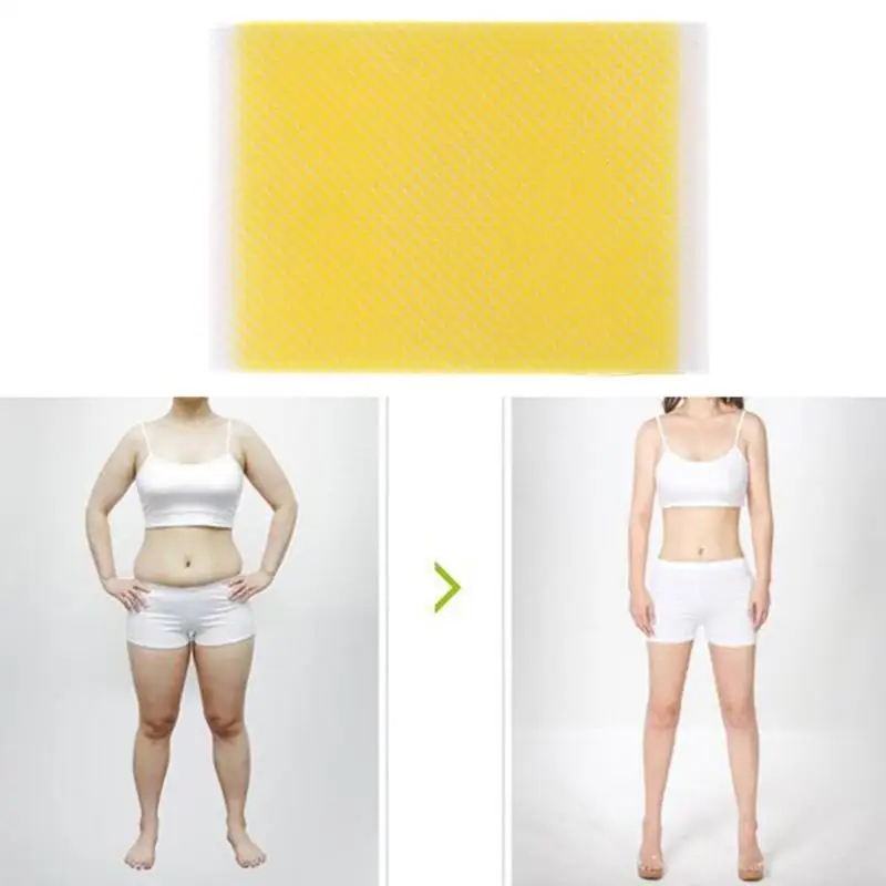 Пластырь для быстрого похудения 10 наклеек живота пупка инструмент наклейка на