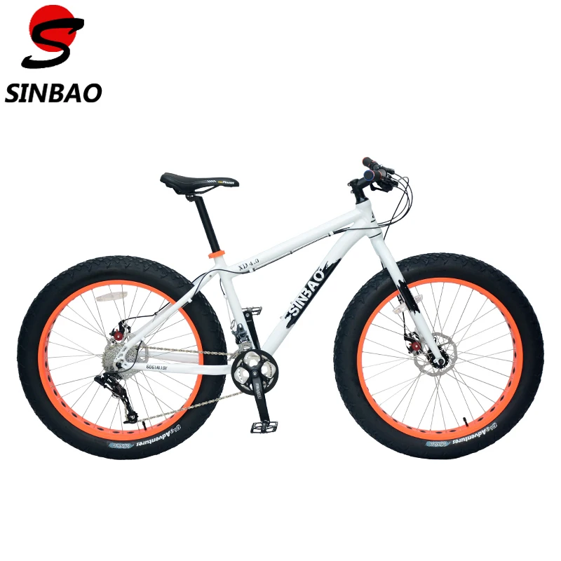 SINBAO Топ Qualtiy 26 ''Снег велосипед 4 0 широкие шины Алюминий сплава рама Sram