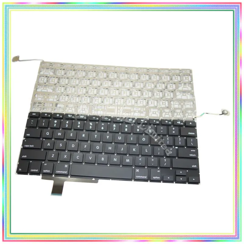 Совершенно новая английская клавиатура без подсветки для Macbook Pro 17 1 дюйма A1297 2009