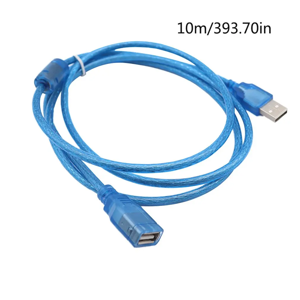 USB2.0a общий Женский кабель для передачи данных USB2.0 Мужской к женскому Удлинительный кабель из чистой меди с защитным USB удлинительным кабелем