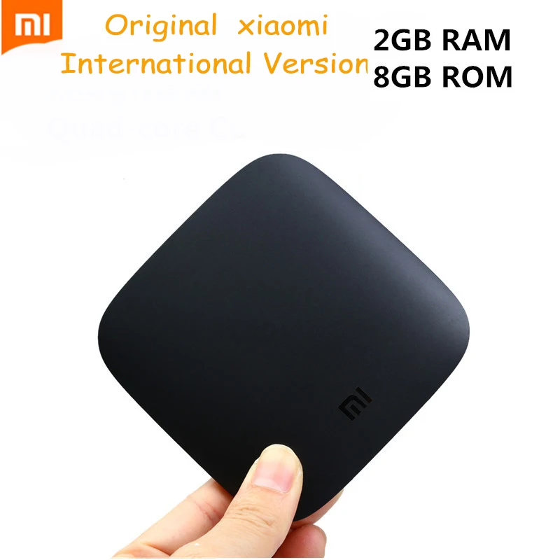 ТВ приставка Xiaomi на английском языке 3 Android tv Box 6 0 2G 8G Dual WiFi Smart четырехъядерный 4K