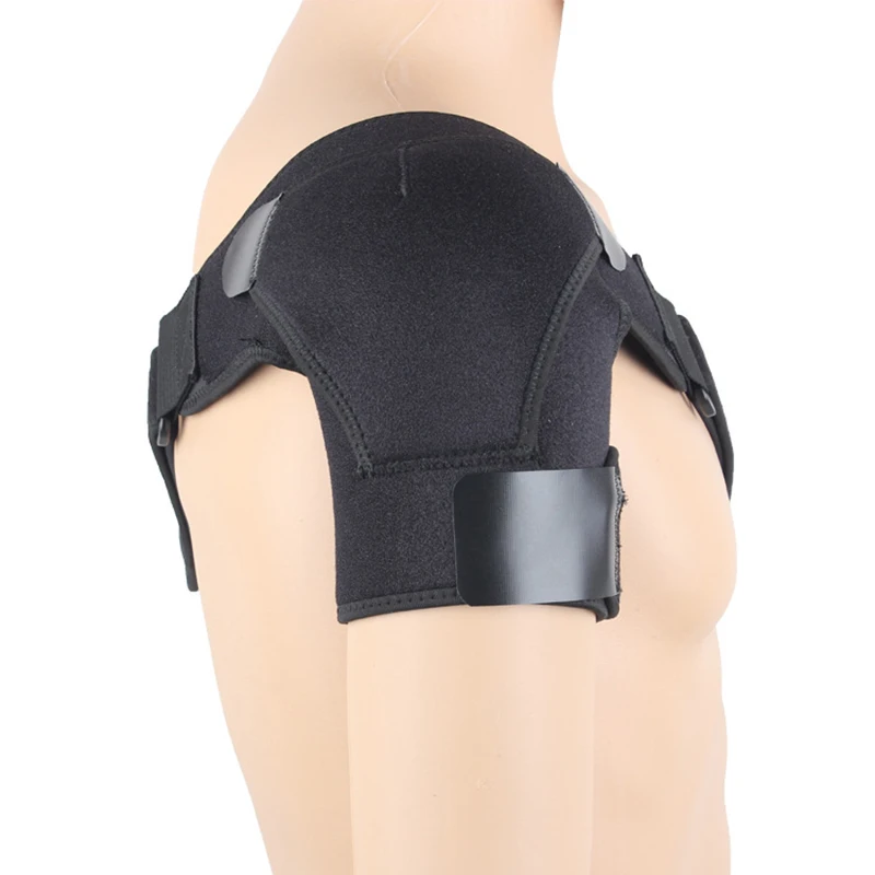 Горячая неопрена регулируемая поддержка плеча Brace Pad Спорт Тренажерный Зал Сжатия сустава ремень